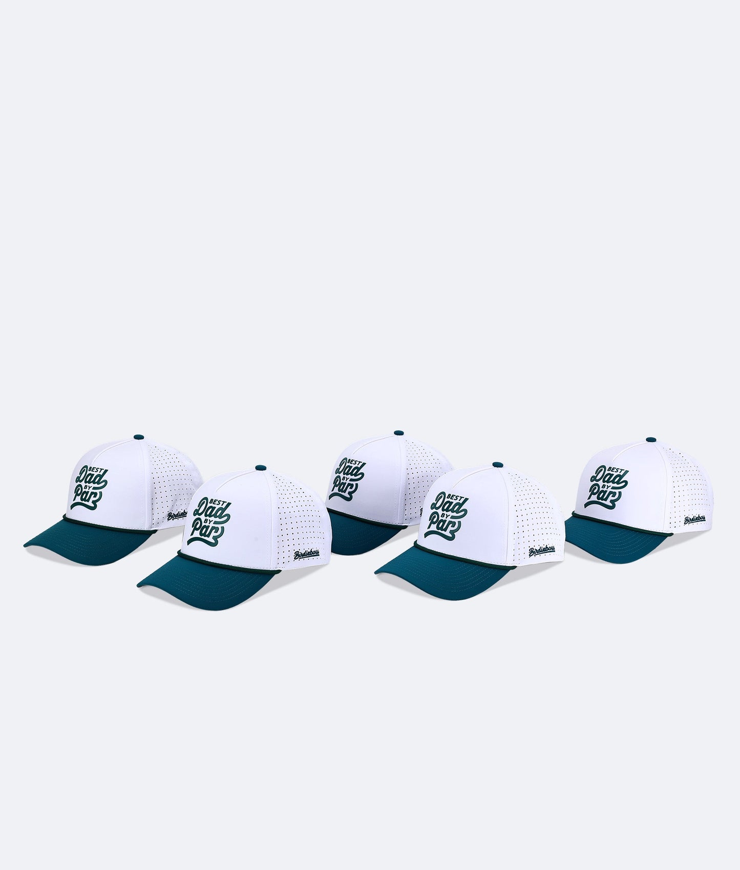 Best Dad By Par Hat White