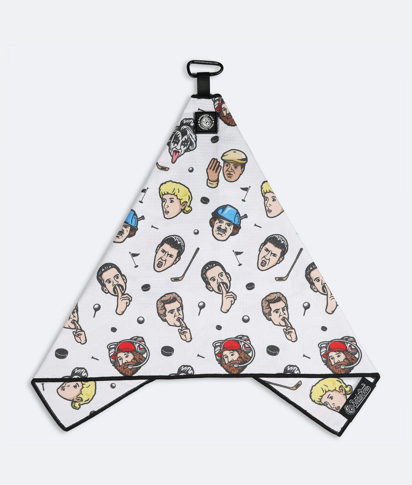 Happy Faces - Magnetic Golf Towel