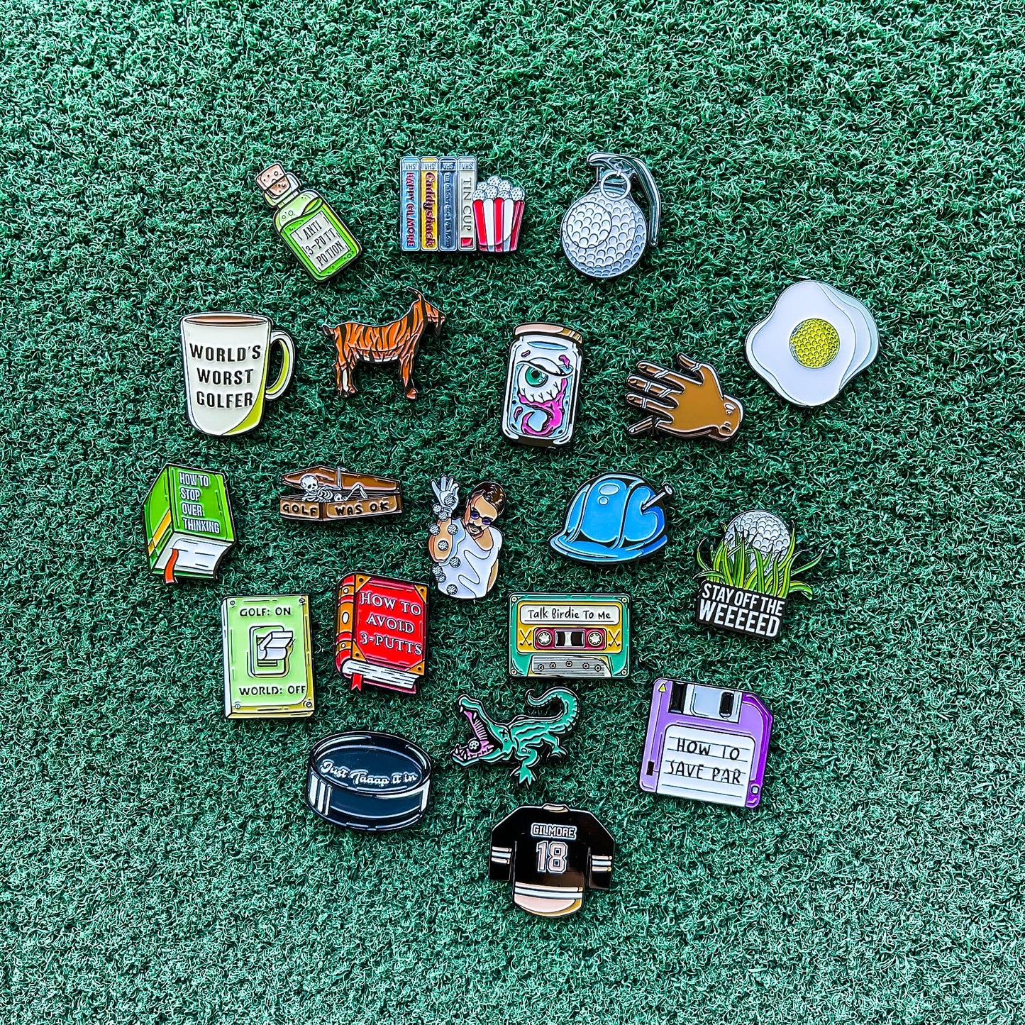 Tiger G.O.A.T - Ball Marker