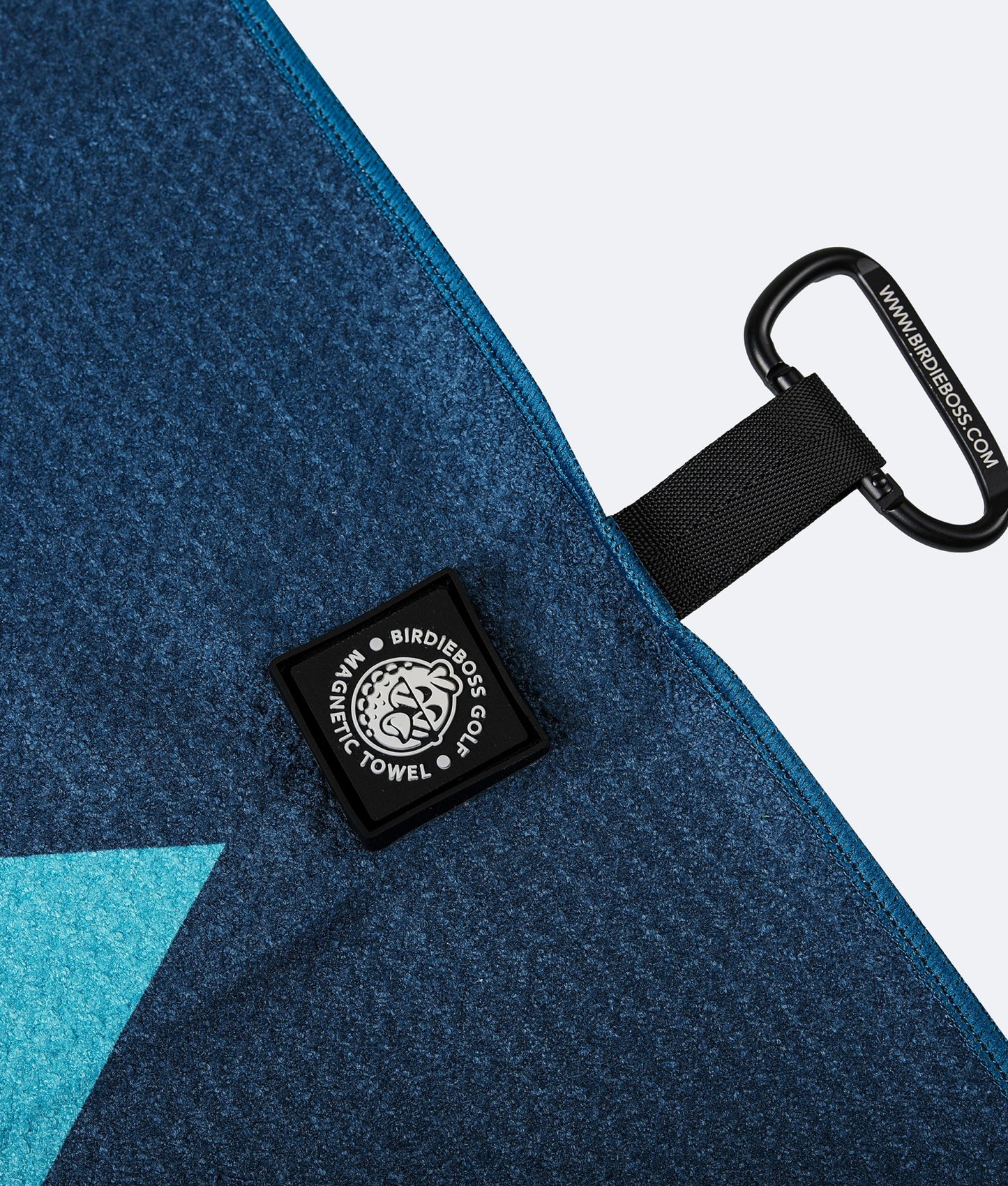 Miami Slice Blue - Magnetic Golf Towel