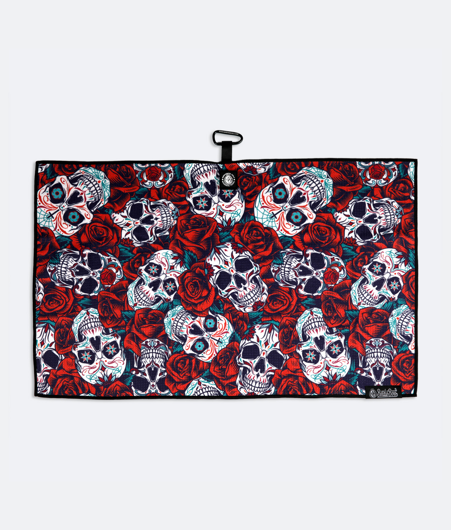 Skulls & Roses - Magnetic Golf Towel
