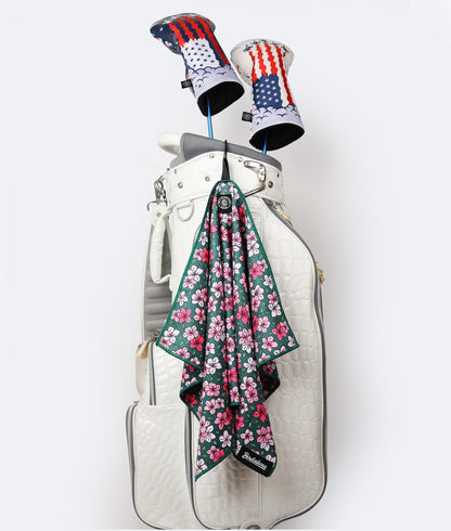Azaleas - Magnetic Golf Towel