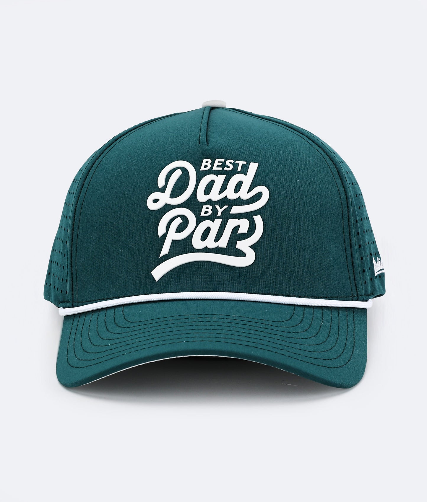 Best Dad By Par Hat Green