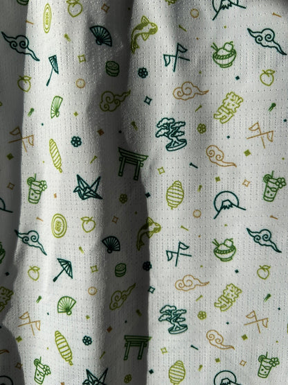 Ramen Corner Icon Polo White