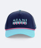 Miami Slice Hat Blue