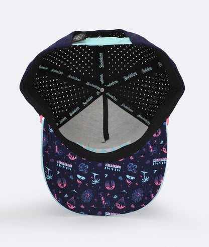 Miami Slice Hat Blue