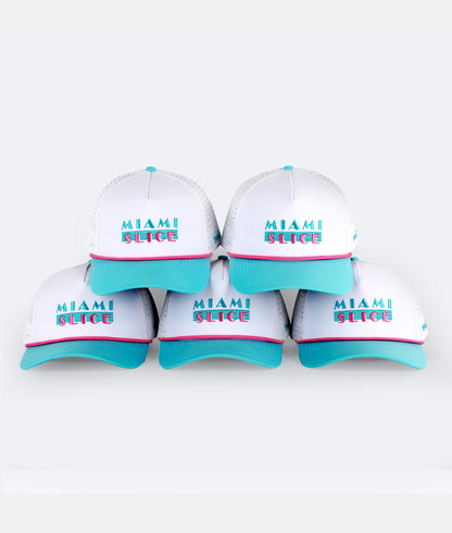 Miami Slice Hat White