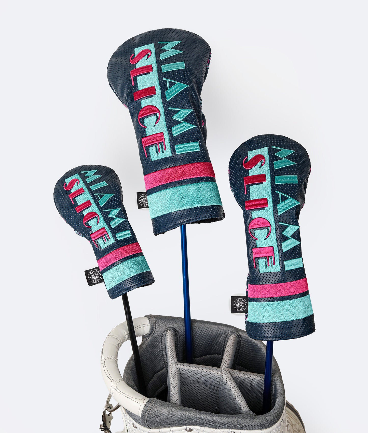 Miami Slice Headcover Blue