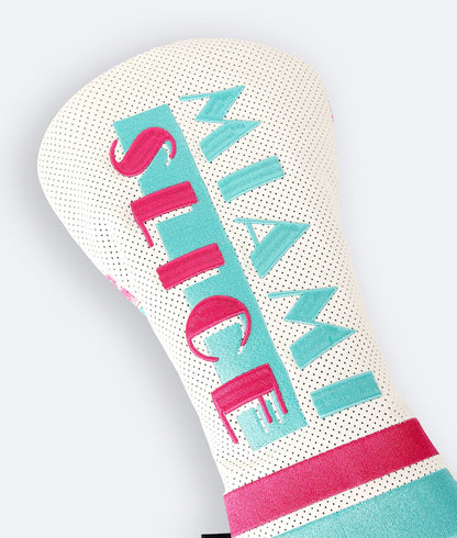 Miami Slice Headcover White