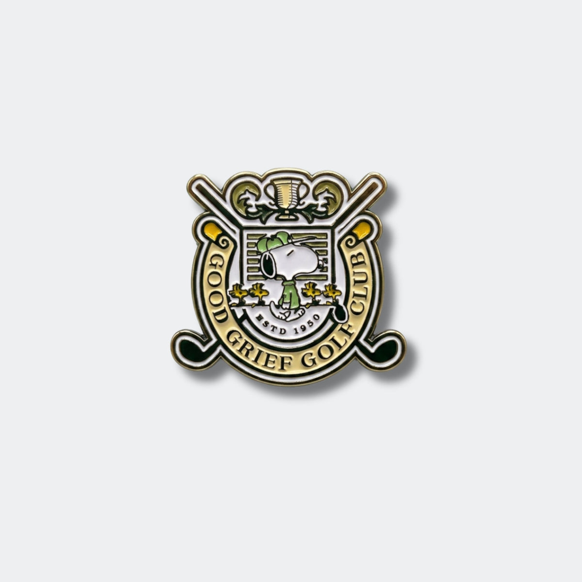 Peanuts Clubhouse Crest Ball Marker