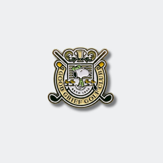 Peanuts Clubhouse Crest Ball Marker