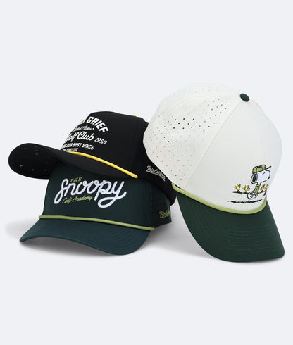 Peanuts Snoopy Golf Academy Script Hat