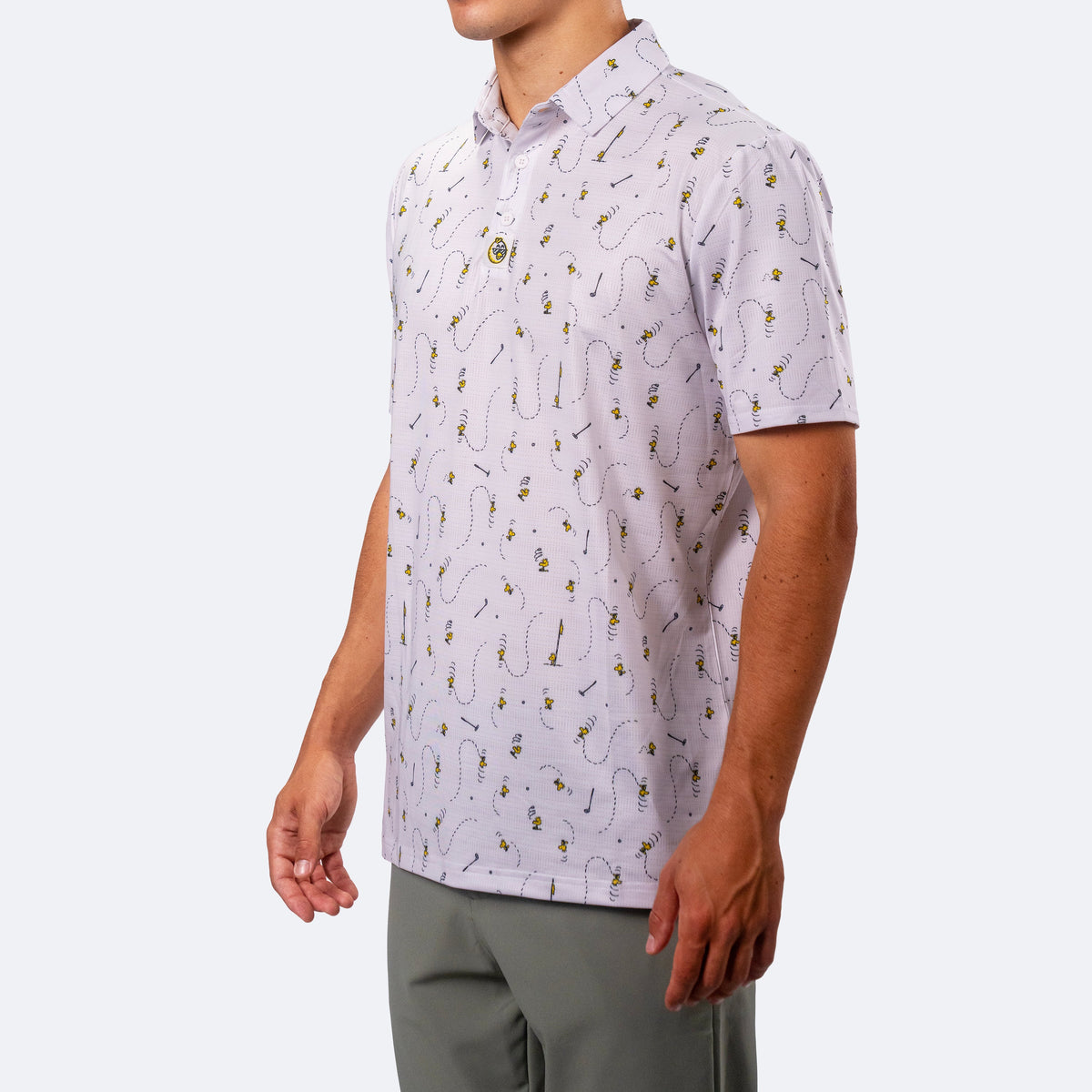 Peanuts Woodstock Flight Polo White