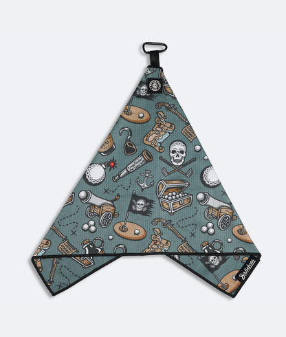 Plundering Pirate - Magnetic Golf Towel