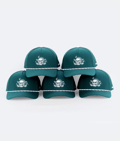 Retro Tattoo Hat Green