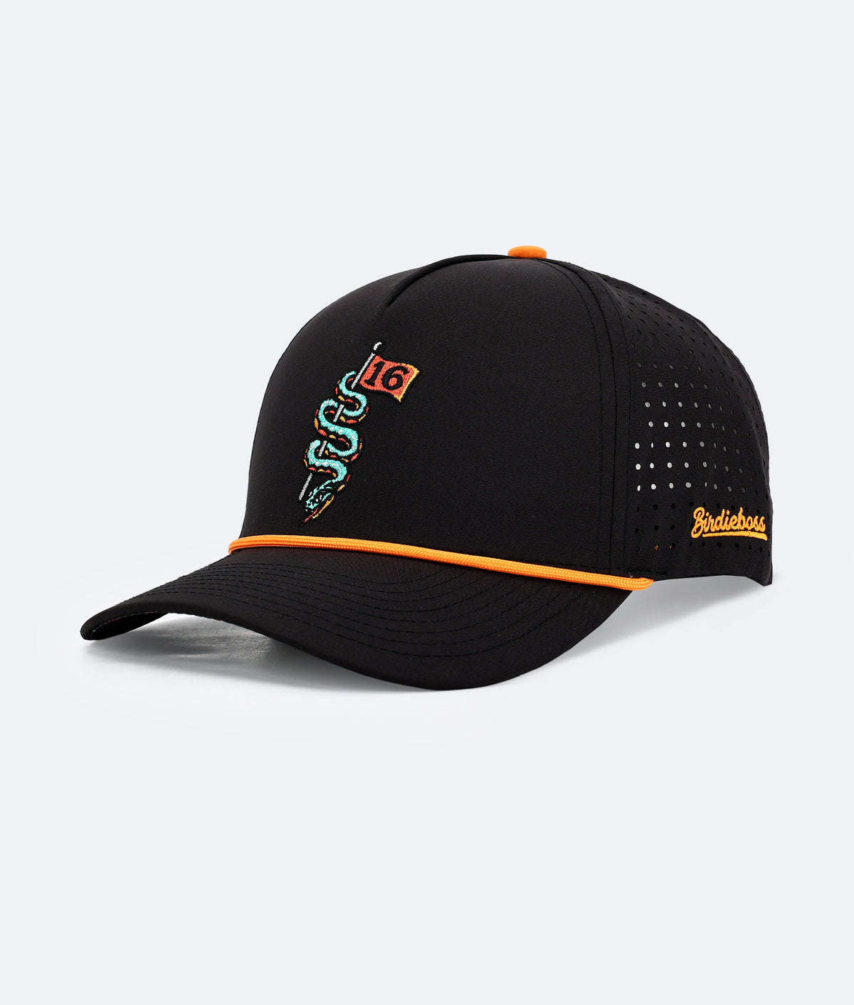 Serpent on 16 Hat Black