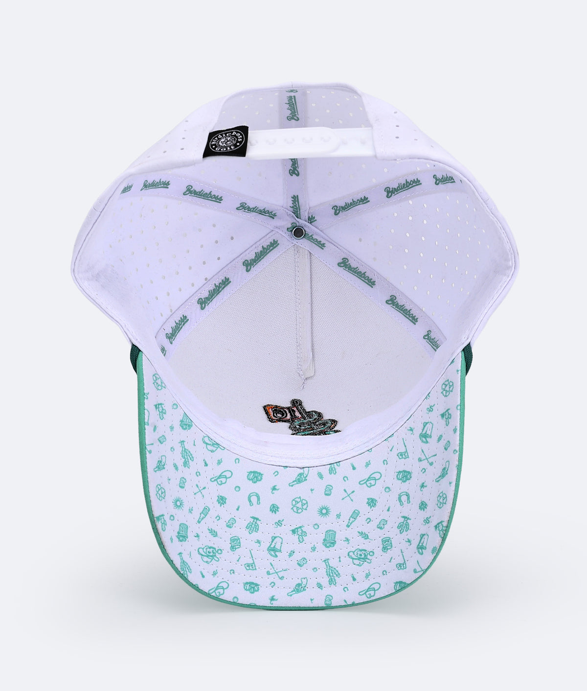 Serpent on 16 Hat White