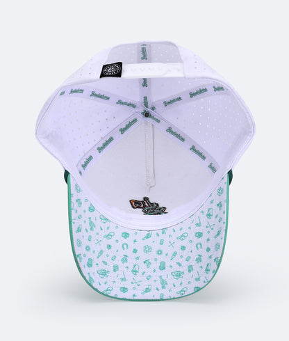 Serpent on 16 Hat White