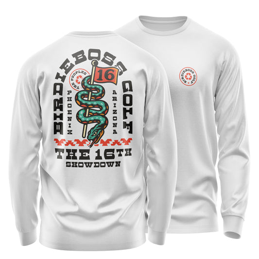 Serpent on 16 Longsleeve White