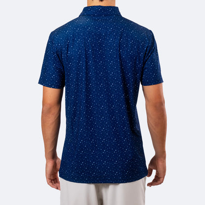 Star Spangled Polo Blue