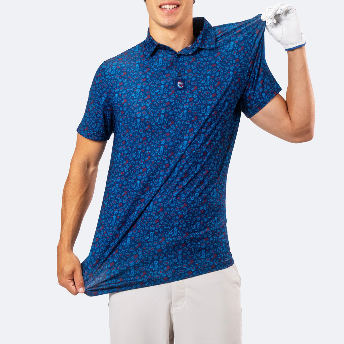 USA 250 Polo Blue