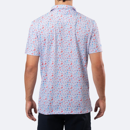 USA 250 Polo White