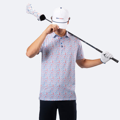 USA 250 Polo White