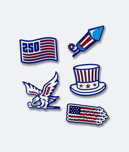 USA 250 Flag - Ball Marker