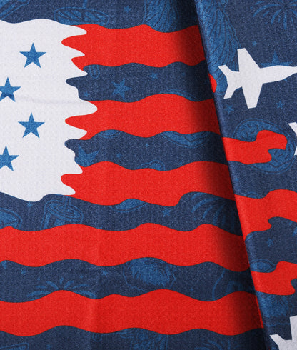 USA Blue - Magnetic Golf Towel