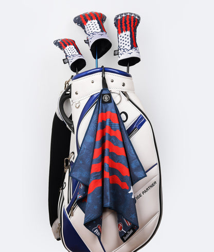 USA Blue - Magnetic Golf Towel