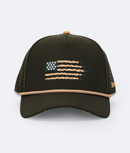 USA Hat Green
