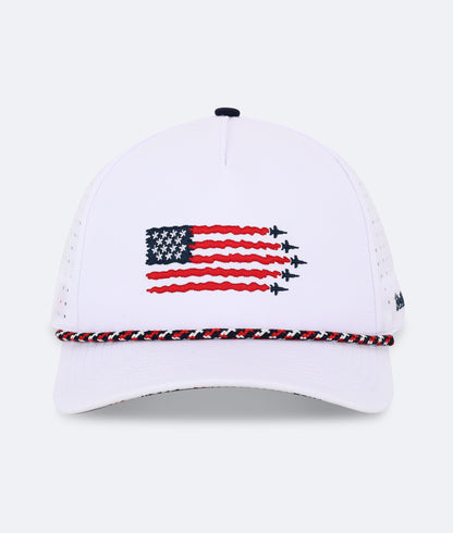 USA Hat White