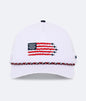 USA Hat White