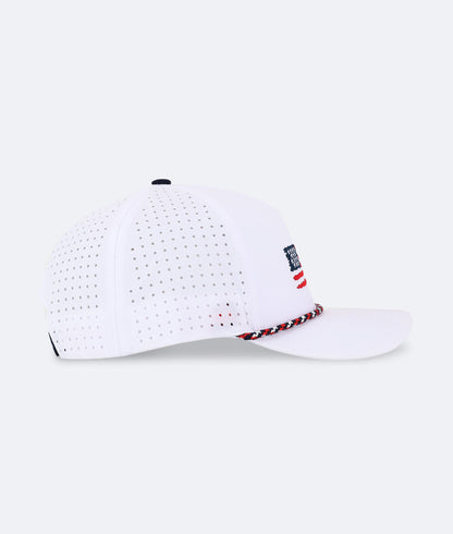 USA Hat White