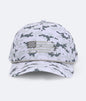 USA Hat White Camo