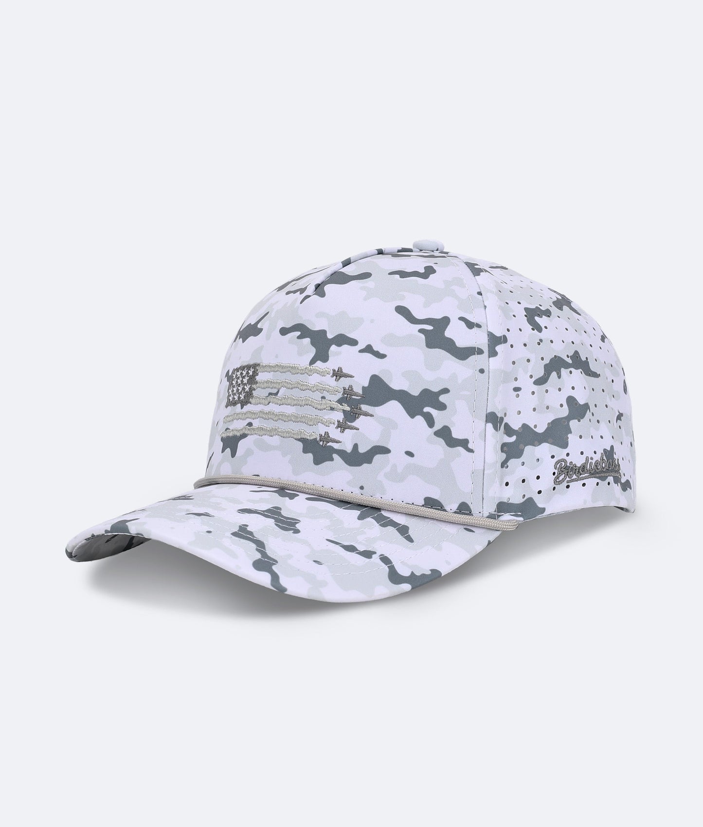 USA Hat White Camo