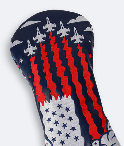 USA Headcover Blue