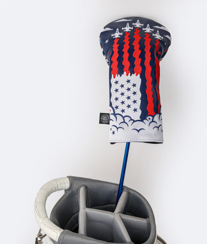 USA Headcover Blue