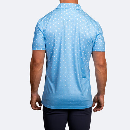 Birdies Polo Sky
