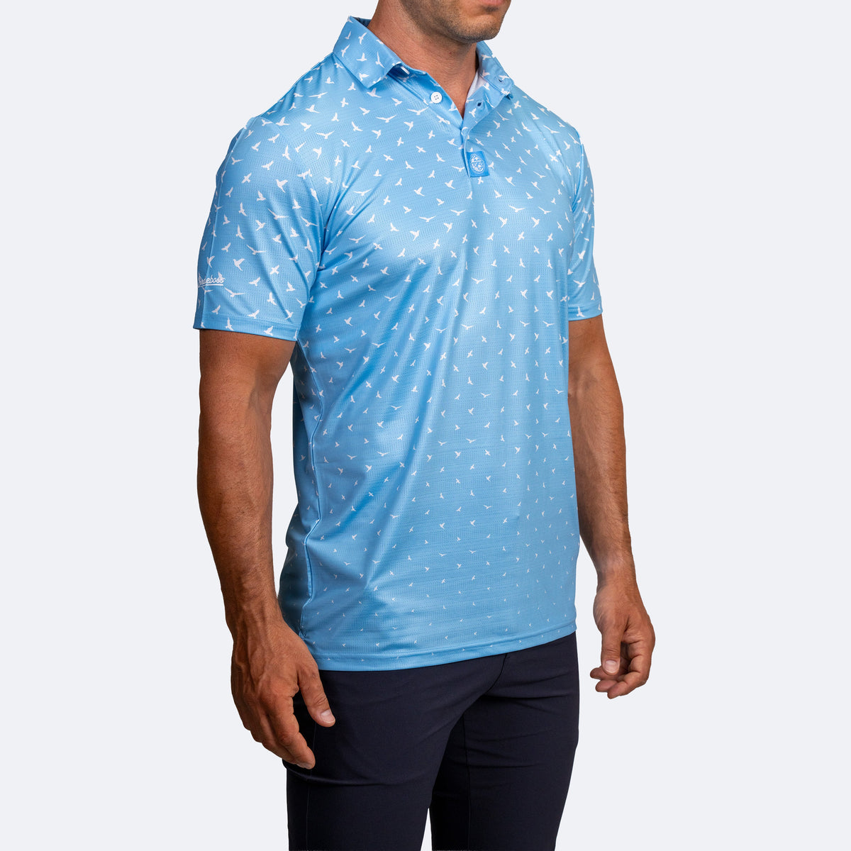 Birdies Polo Sky