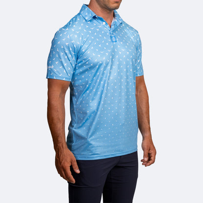 Birdies Polo Sky